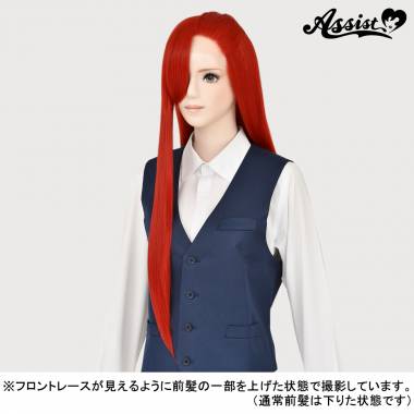 Front Lace Long　Red NRS-24