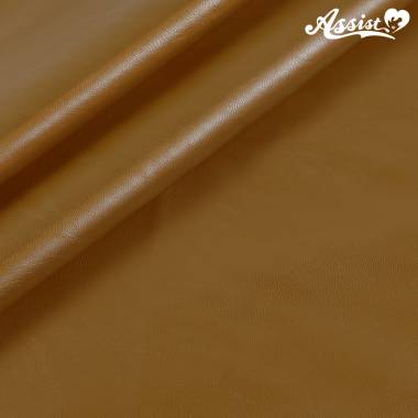 Stretch Synthetic Leather Fabric 135cm Wide X 50cm Brown　No.16
