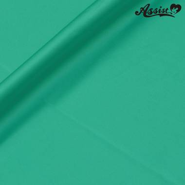 Assist Satin Fabric 125cm Wide X 50cm Green　No.67