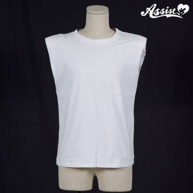 Inner with shoulder pads　White