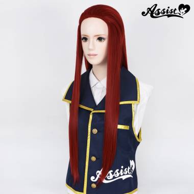 Slick Back Hair Long　Red Orange NOR-33