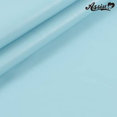 Stretch Synthetic Leather Fabric 135cm Wide X 50cm Blue　No.34