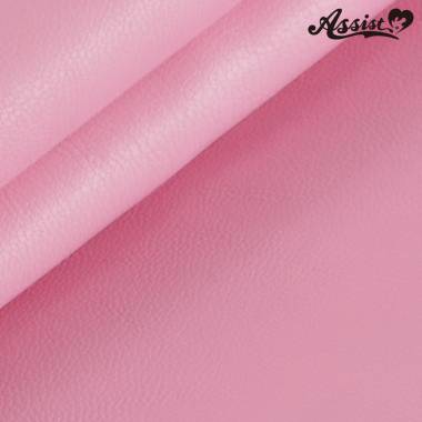 Stretch Synthetic Leather Fabric 135cm Wide X 50cm Pink/Red　No.24