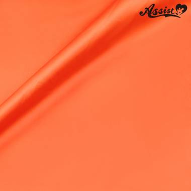 Assist Satin Fabric 125cm Wide X 50cm Yellow/Orange　No.27