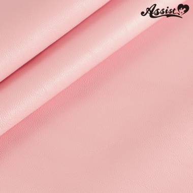 Stretch Synthetic Leather Fabric 135cm Wide X 50cm Pink/Red　No.23