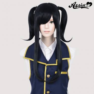 Twin Tail Wig　Smoke Black NSBK-106