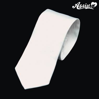 Matte Color Tie　White