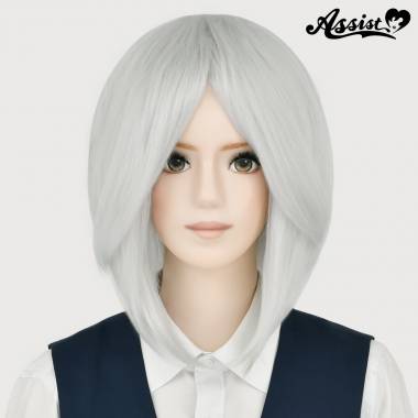 Super Styleable Volume Wigs Short　White Silver 60