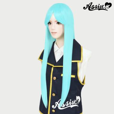 Long Wig with 1 Round Skin Top　Sea Salt NMBM-69