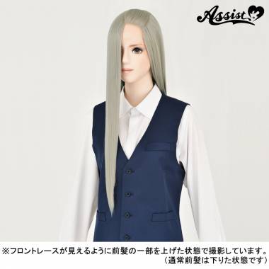 Front Lace Long DX　Ash Gray NAG-150