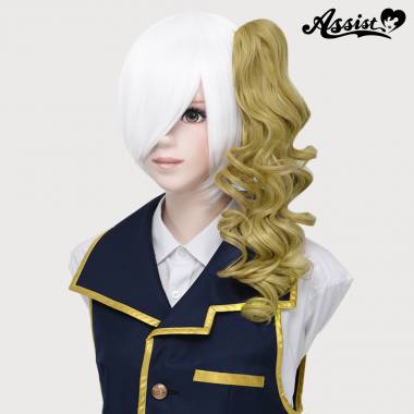 40cm Curl Buns　Milky Gold 369