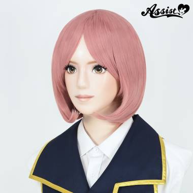 Inward Curls Bob　Rose Pink NDR-14