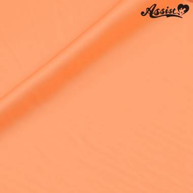 Assist Satin Fabric 125cm Wide X 50cm Yellow/Orange　No.25