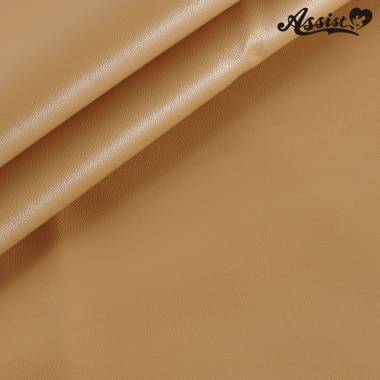 Stretch Synthetic Leather Fabric 135cm Wide X 50cm Brown　No.14