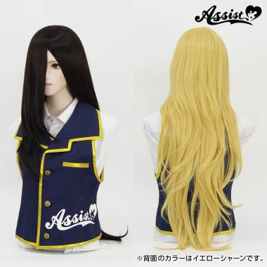 Styleable Wig Long　School Black NSCB-94