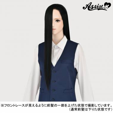 Front Lace Long DX　Black 1B