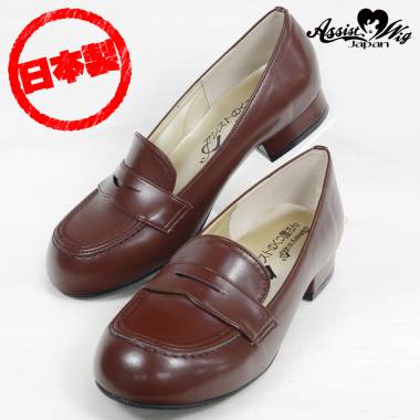 Forehead loafers　Dark Brown