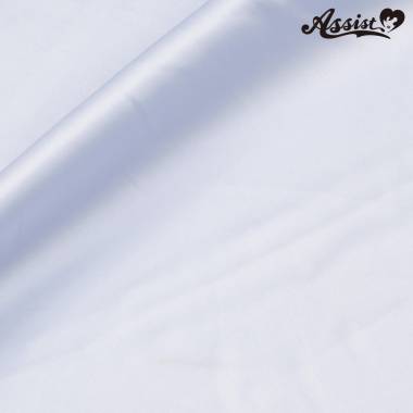 Assist Satin Fabric 125cm Wide X 50cm Blue　No.49