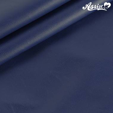 Stretch Synthetic Leather Fabric 135cm Wide X 50cm Blue　No.37