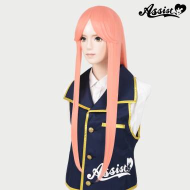 Long Wig with 1 Round Skin Top　Baby Peach NSP-54