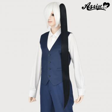 100cm Clip-in Wig　Smoke Black NSBK-106