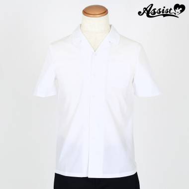 Open Color Shirt White