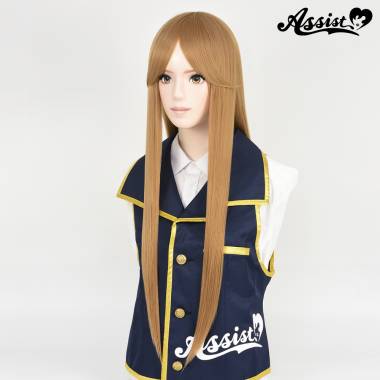 Long Wig with 1 Round Skin Top　Macchiato NCHA-59