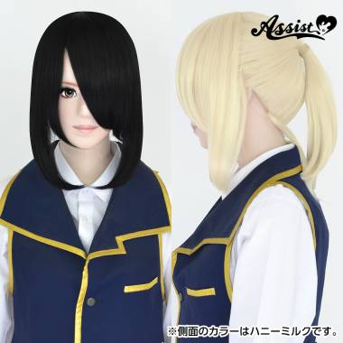 Ponytail Wig RX　Black 1B