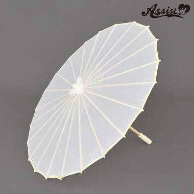 Chinese Umbrella Type 1　White