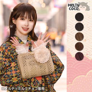 Nuance Curl Bob　Melty Black