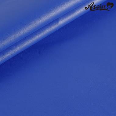 Stretch Synthetic Leather Fabric 135cm Wide X 50cm Blue　No.35