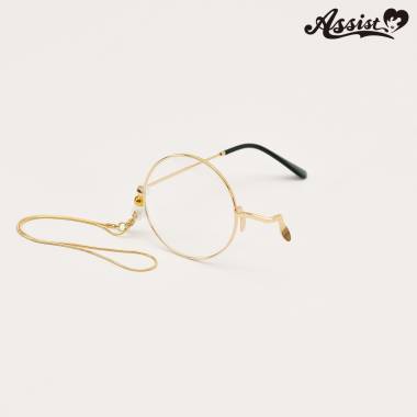 Monocle With Chain For Right Eye　Gold