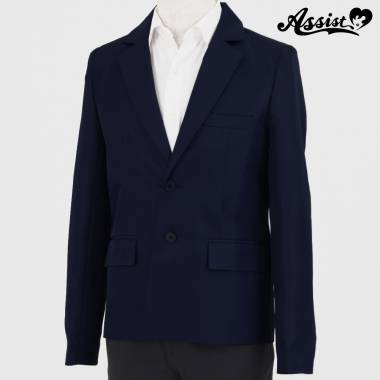 [Easy To Pose] Color Jacket (dual Use) 2 Buttons　Navy