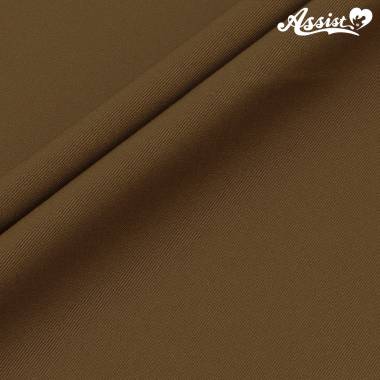 Polyester Gabardine 150cm Wide X 50cm Brown　No.15