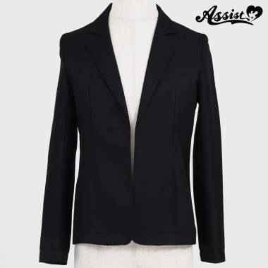 Color Jacket With Wide Range of Motion (For Custom)　Black