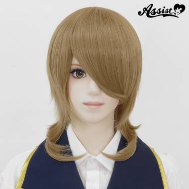 Air wolf Hair　Milk Tea Gold 22