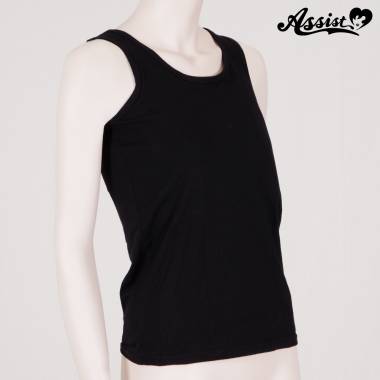 Tank top type breast binding　Black