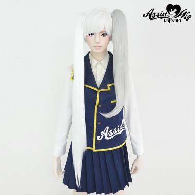 Volume Buns　White Silver 60