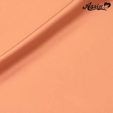 Assist Satin Fabric 125cm Wide X 50cm Yellow/Orange　No.26