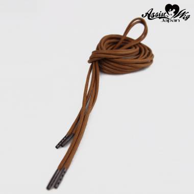 Shoelace 270 cm (round cord)　Brown