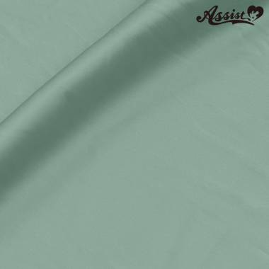 Assist Satin Fabric 125cm Wide X 50cm Green　No.61