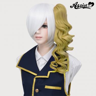 40cm Curl Buns　Honey Blonde 86