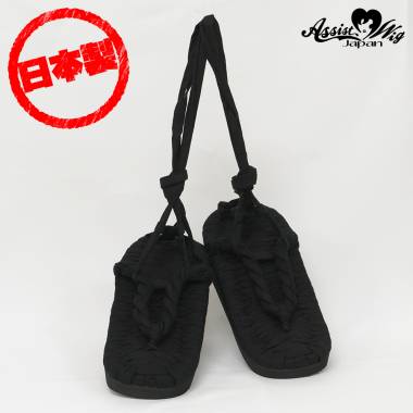 Cloth grass with thick bottom string　Black