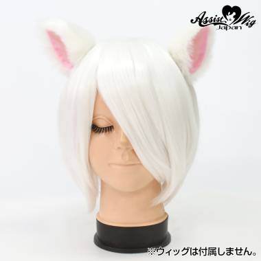 Animal Ears Binaural Set　White