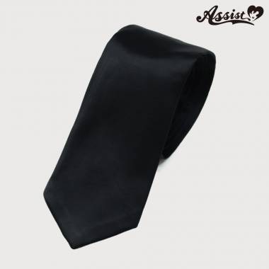 Matte Color Tie　Black