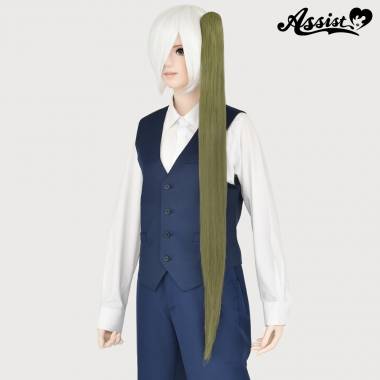 100cm Clip-in Wig　Basil Gold NBJ-30