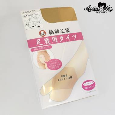 Tights for socks panty less type　L