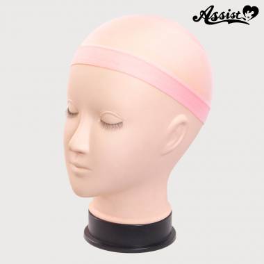 Wig net (swimming cap type)　Light Pink