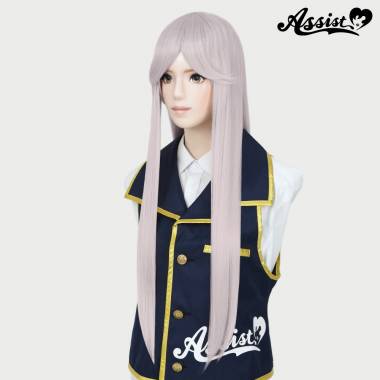 Long Wig with 1 Round Skin Top　Rose Quartz NMK-68