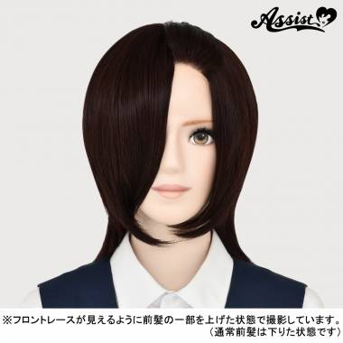 Front Lace Short　Red Brown 2T33